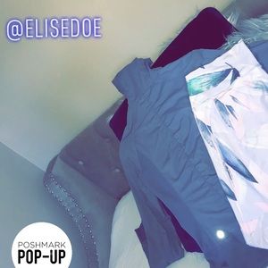 Dusty blue lululemon jacket